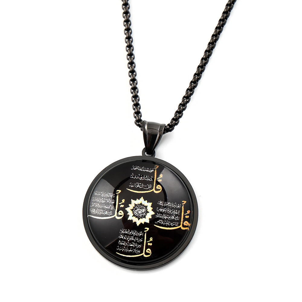 Kalung Liontin Kaca Bulat Huru - Kids Quran Toys ulasan dan harga