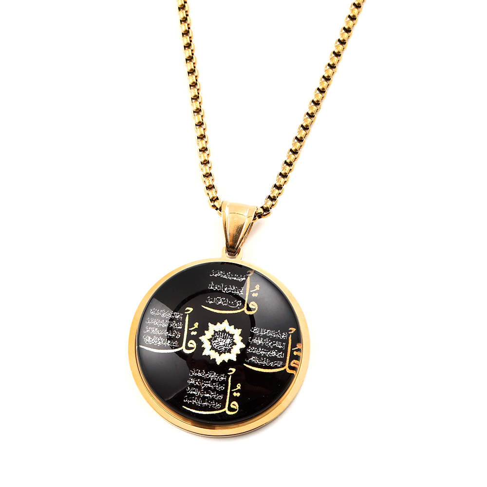 Kalung Liontin Kaca Bulat Huru - Kids Quran Toys ulasan dan harga