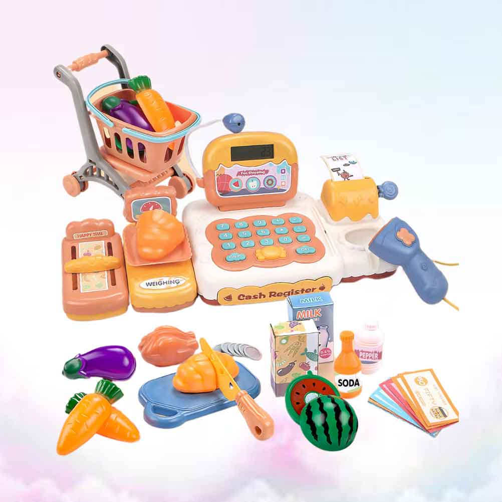 1 Set Mainan Kasir Plastik Ora - Toy Cash Register ulasan dan harga
